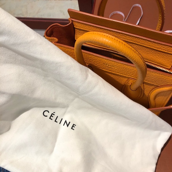 NWT Celine nano luggage crossbody purse - Picture 8 of 8